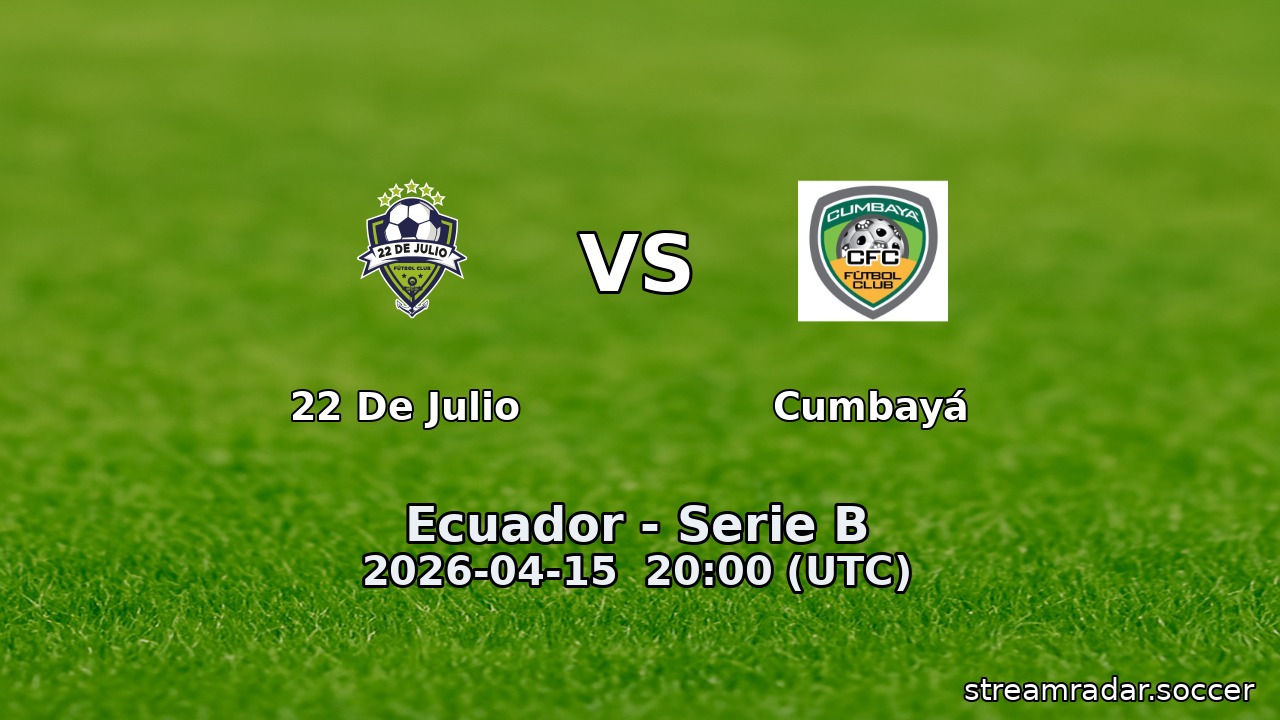 22 De Julio vs Cumbayá