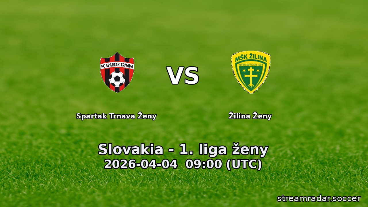 Spartak Trnava Ženy vs Žilina Ženy
