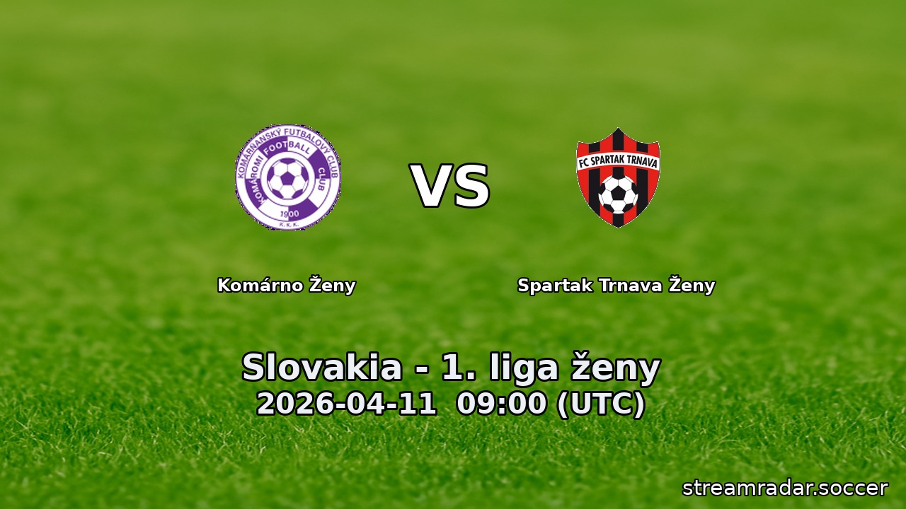 Komárno Ženy vs Spartak Trnava Ženy