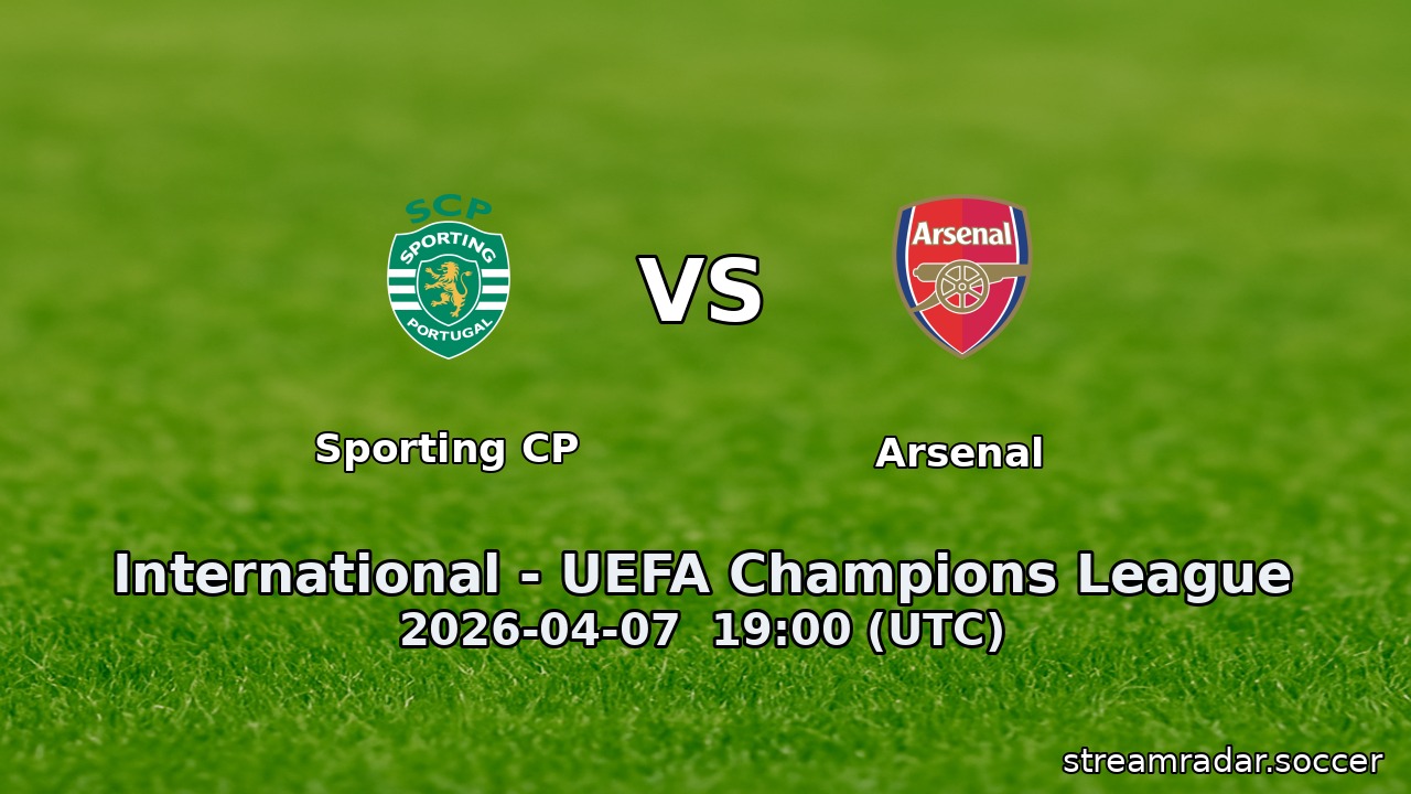 Sporting CP vs Arsenal