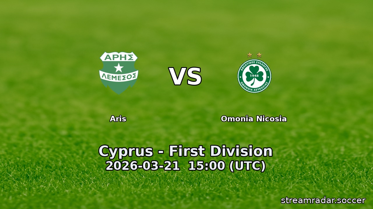Aris vs Omonia Nicosia