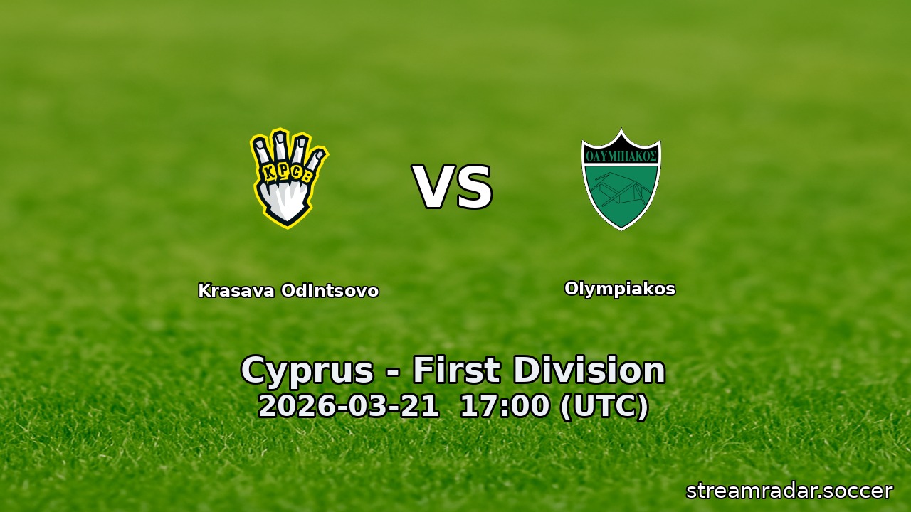 Krasava Odintsovo vs Olympiakos