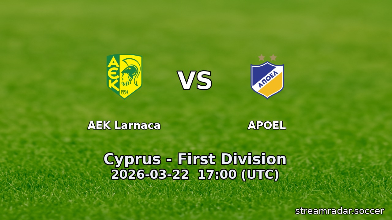 AEK Larnaca vs APOEL