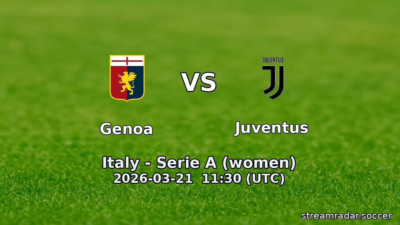 Genoa vs Juventus