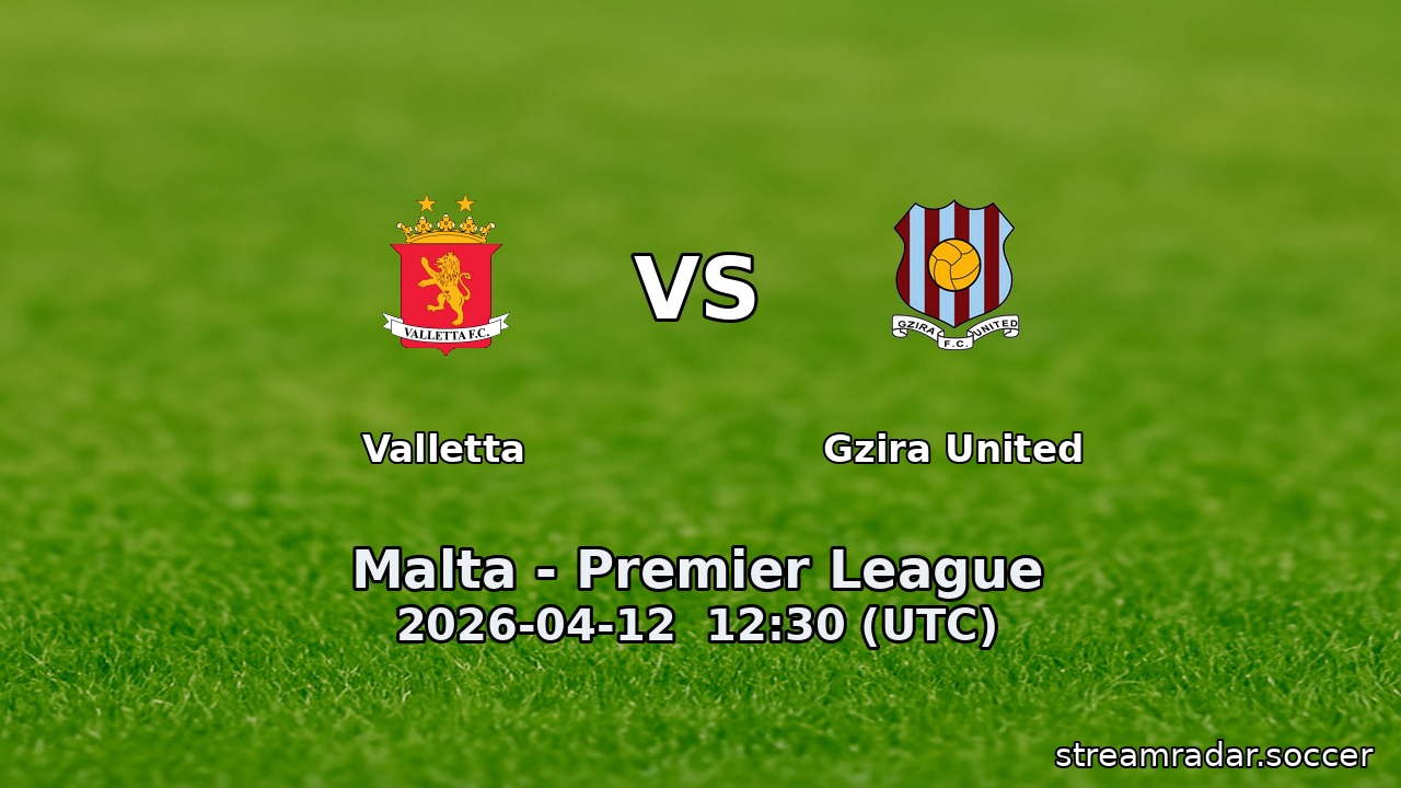 Valletta vs Gzira United