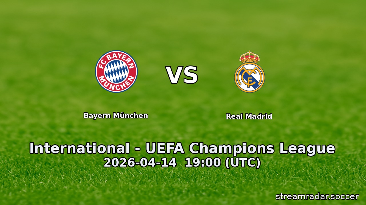 Bayern München vs Real Madrid