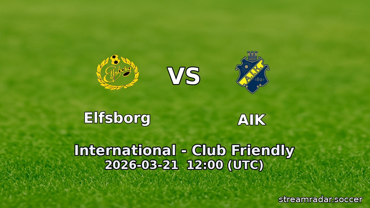 Elfsborg vs AIK