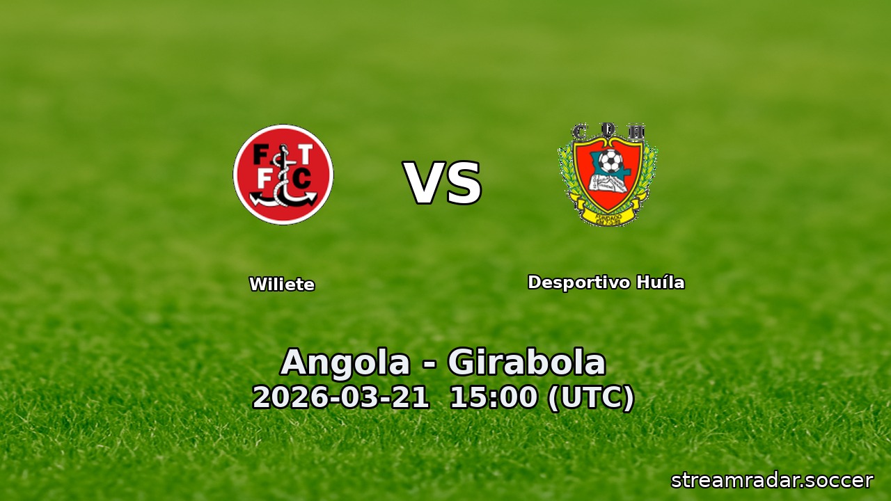 Wiliete vs Desportivo Huíla