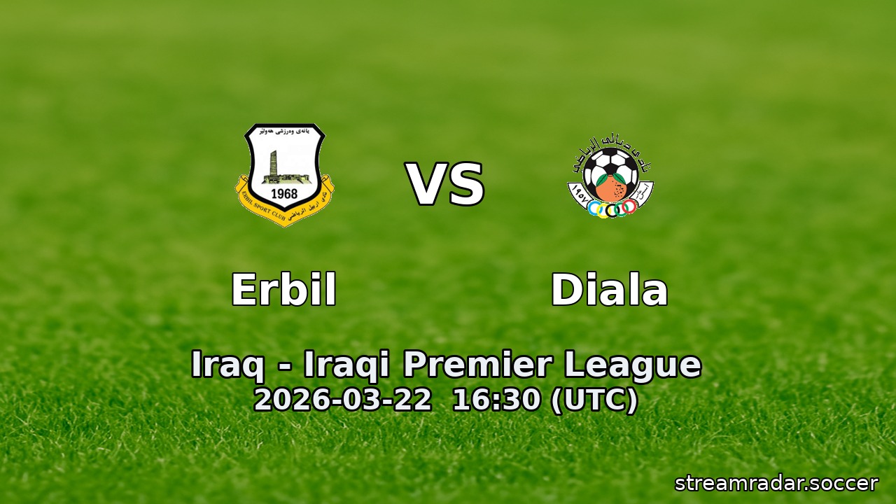 Erbil vs Diala