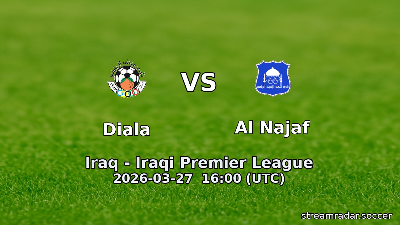 Diala vs Al Najaf