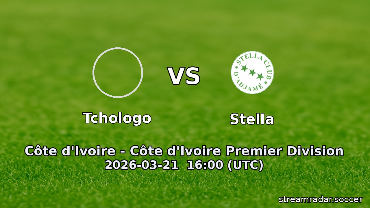 Tchologo vs Stella