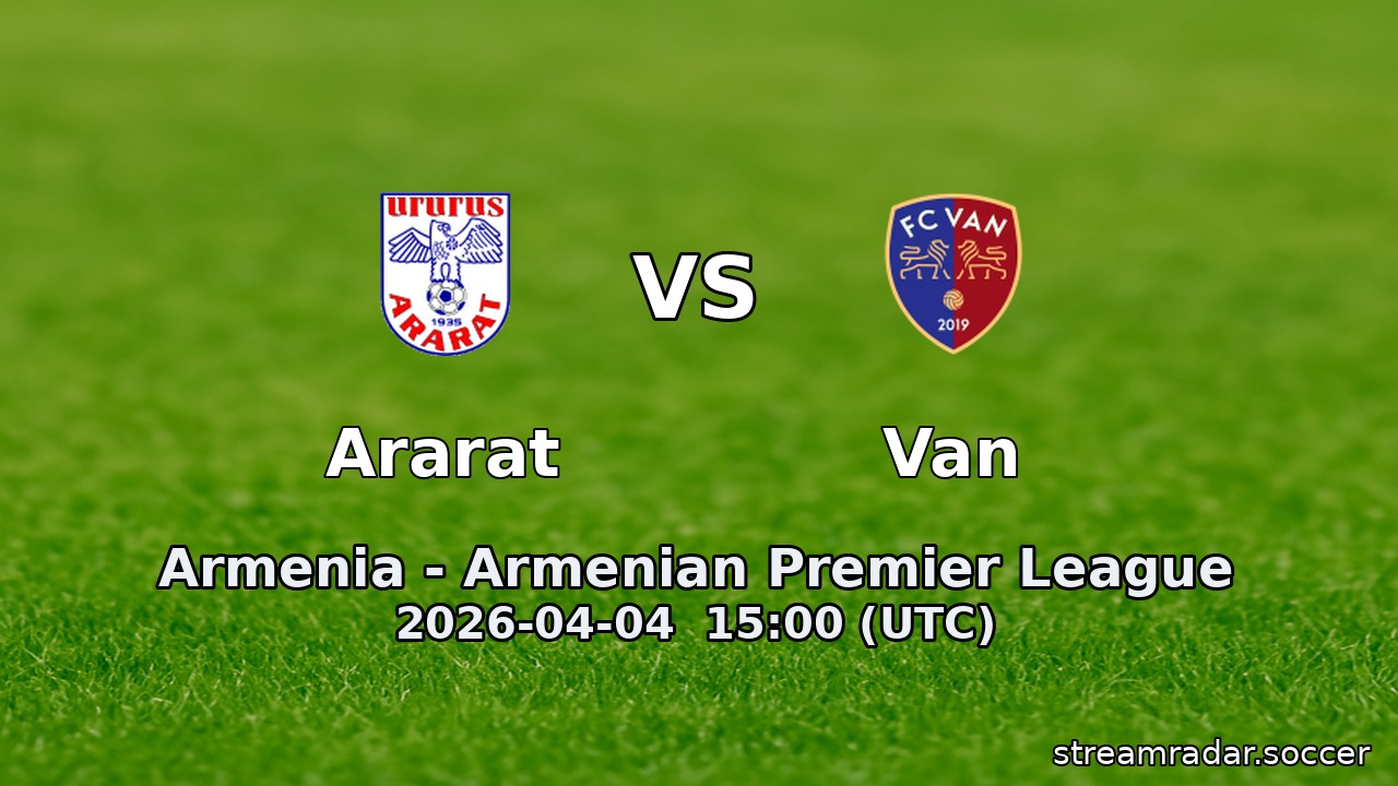 Ararat vs Van