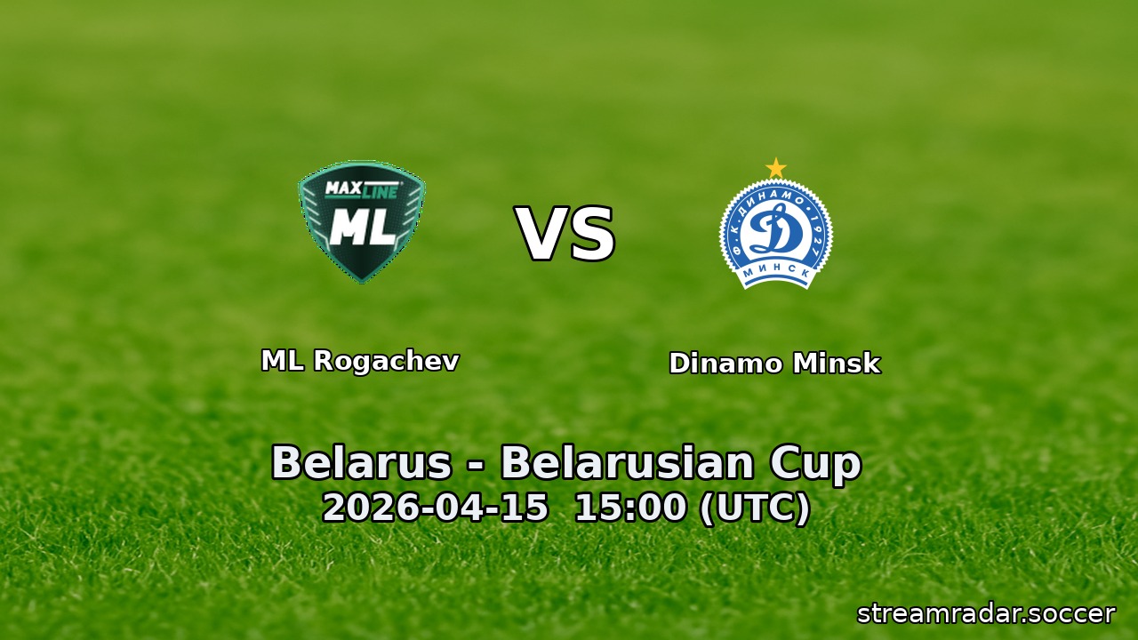 ML Rogachev vs Dinamo Minsk