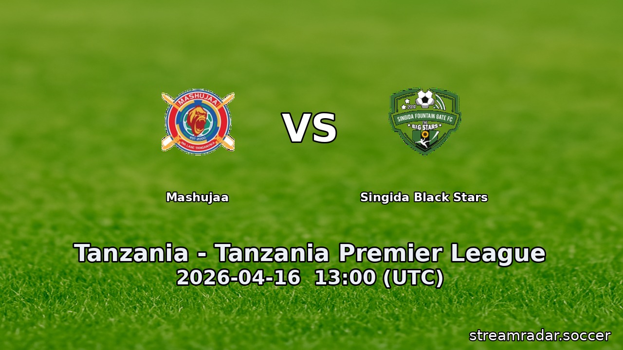Mashujaa vs Singida Black Stars