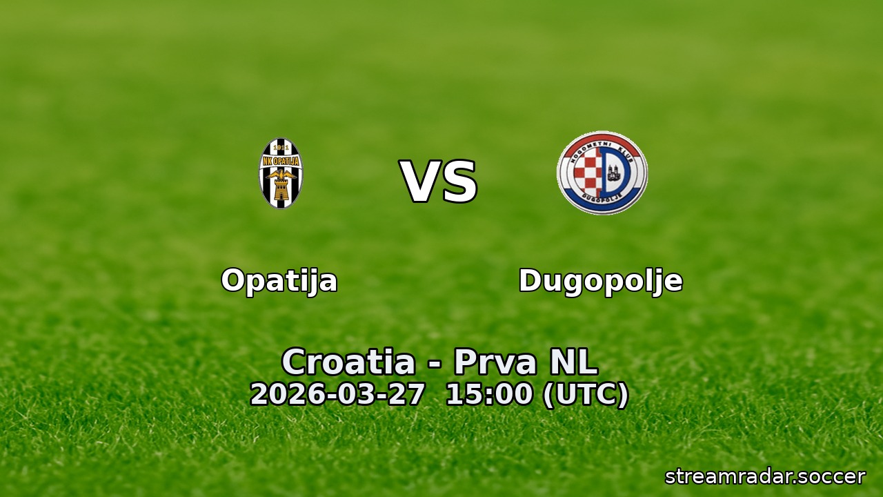Opatija vs Dugopolje