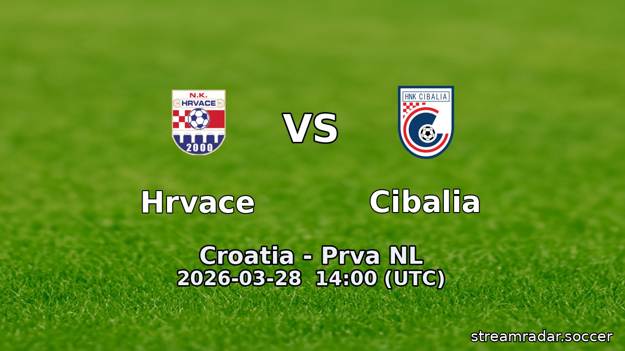 Hrvace vs Cibalia