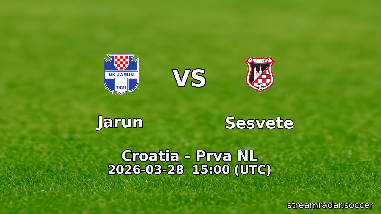Jarun vs Sesvete