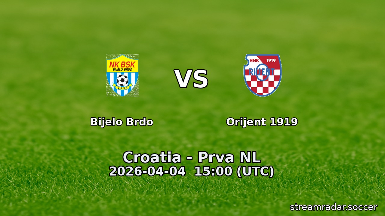 Bijelo Brdo vs Orijent 1919