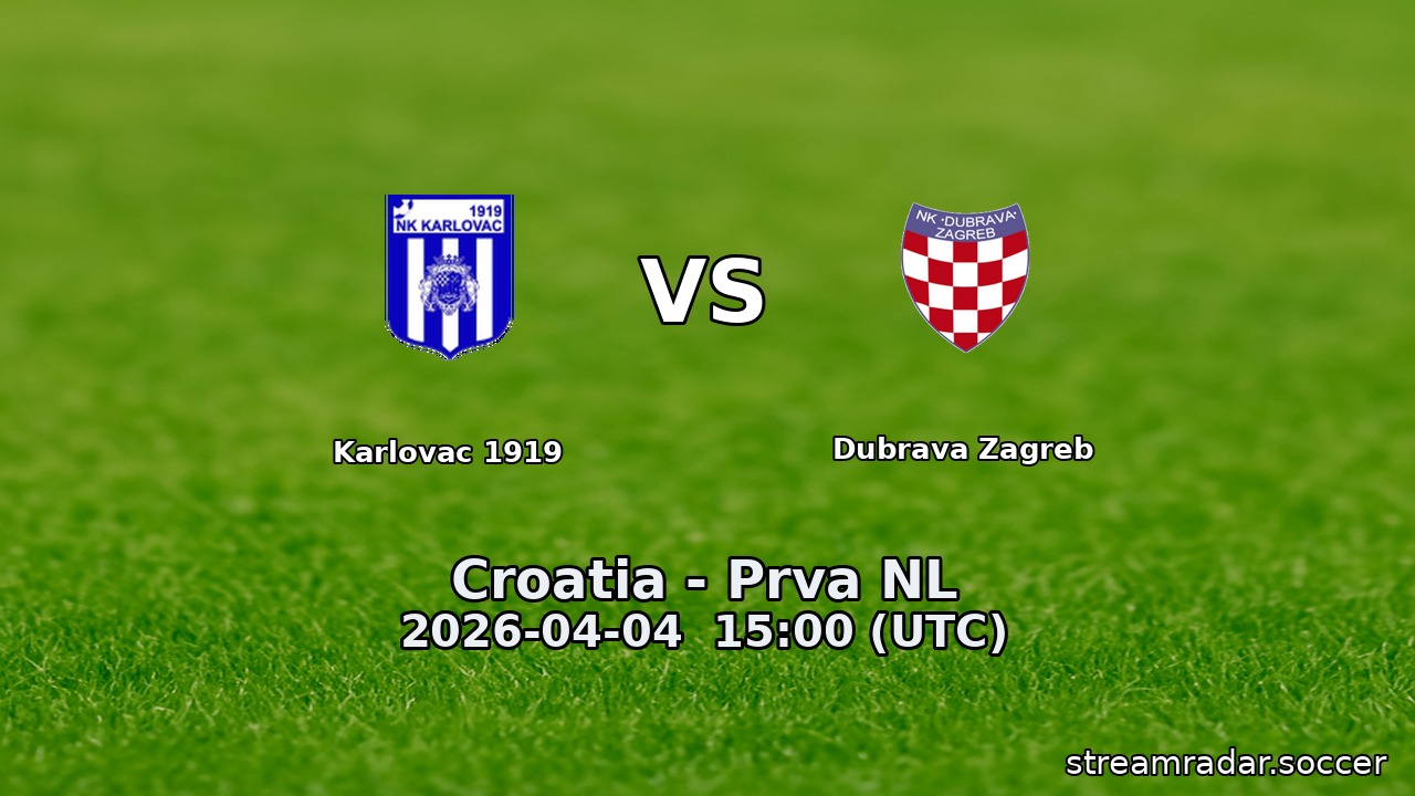 Karlovac 1919 vs Dubrava Zagreb
