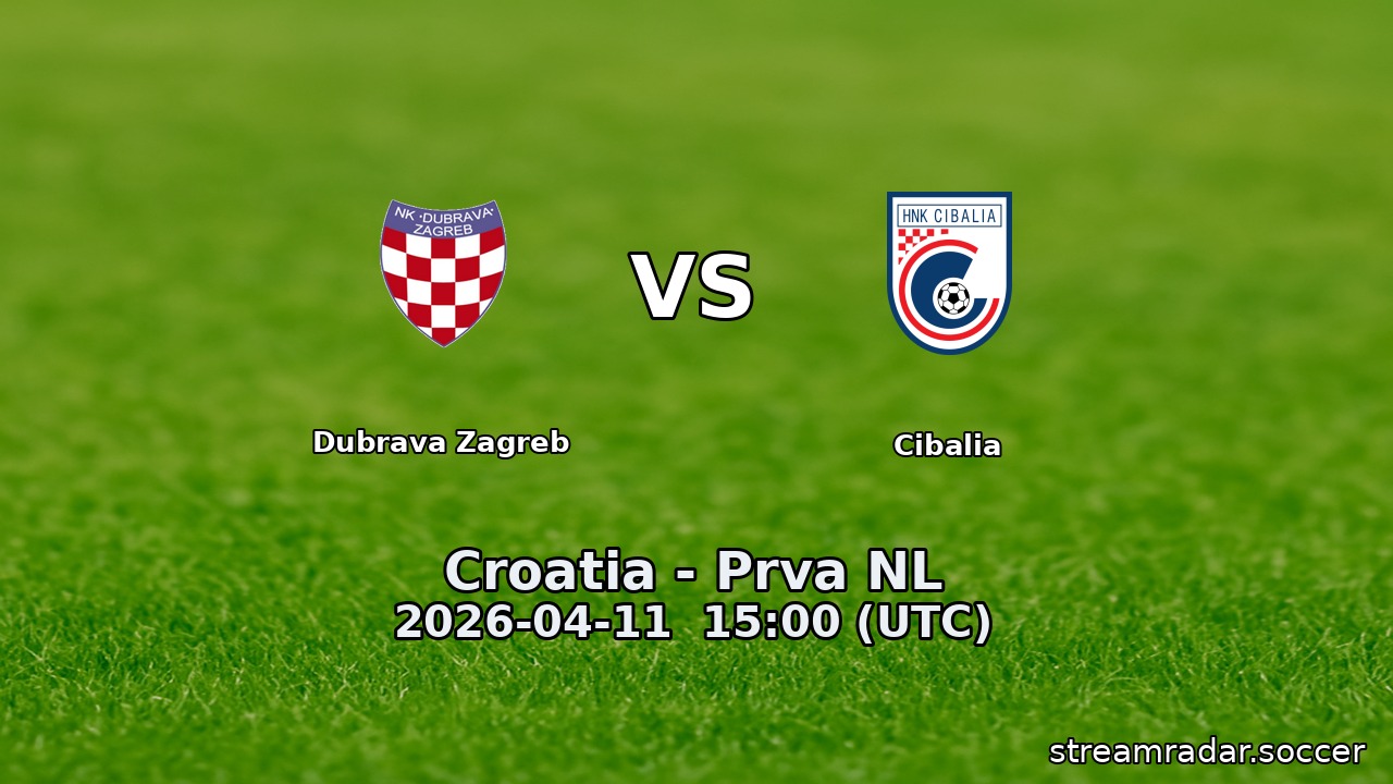 Dubrava Zagreb vs Cibalia