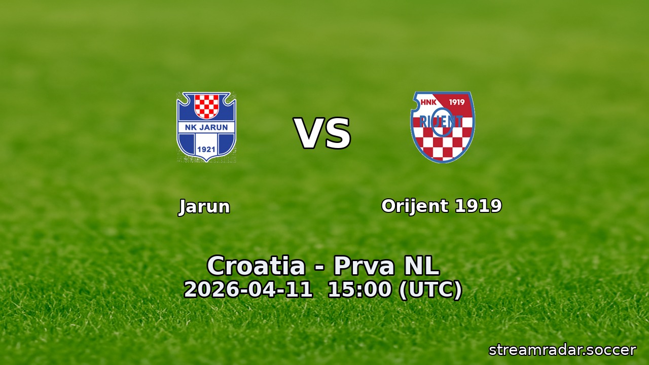 Jarun vs Orijent 1919