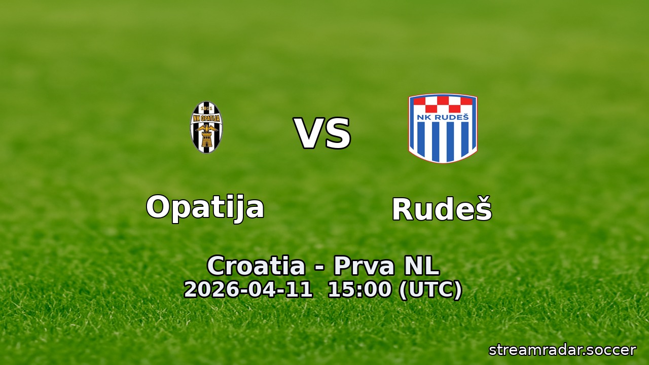 Opatija vs Rudeš