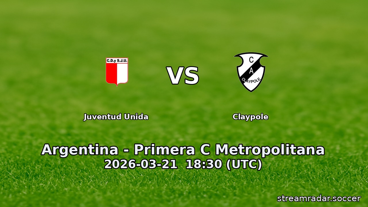 Juventud Unida vs Claypole