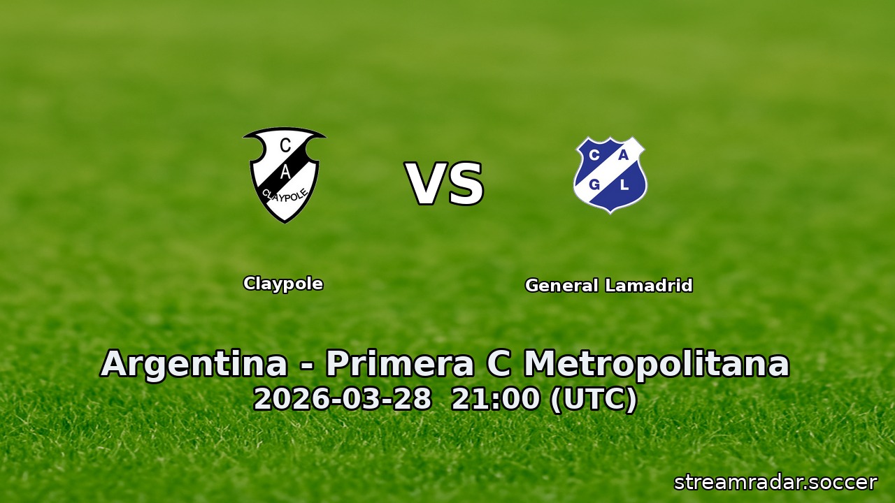 Claypole vs General Lamadrid