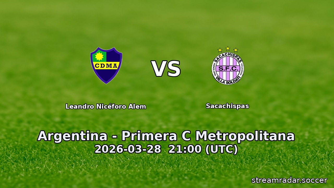 Leandro Nicéforo Alem vs Sacachispas