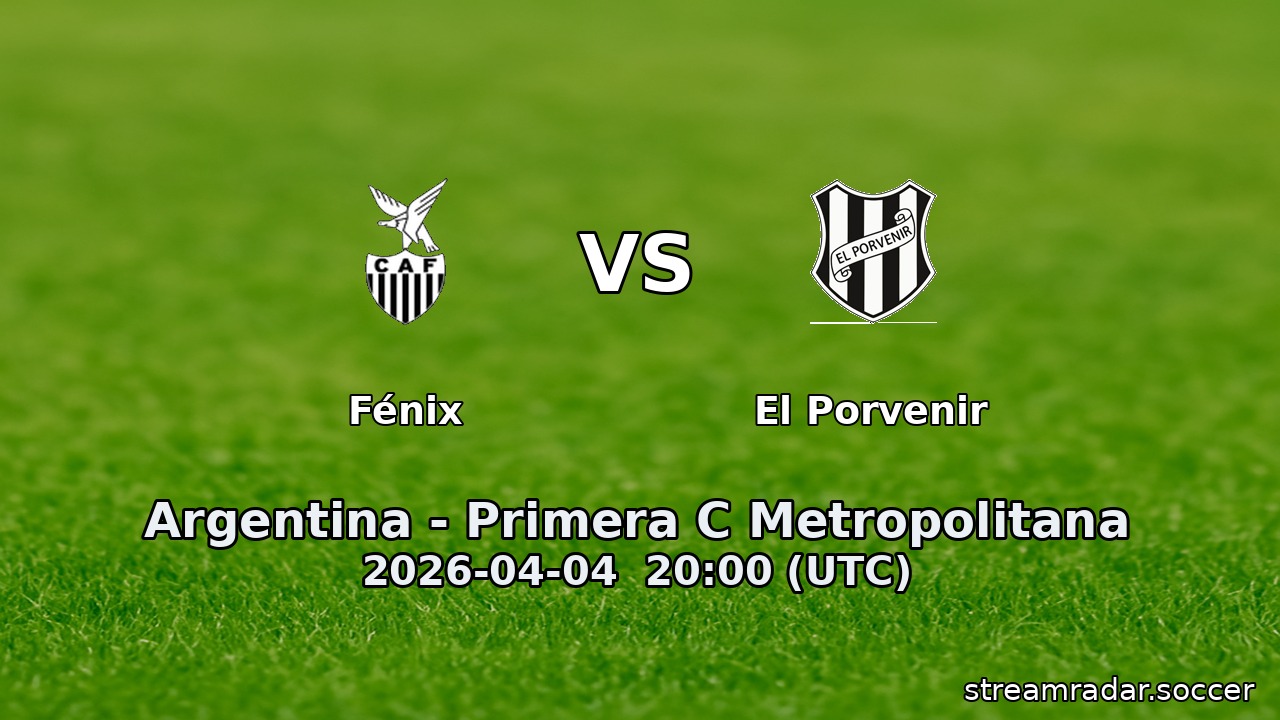 Fénix vs El Porvenir