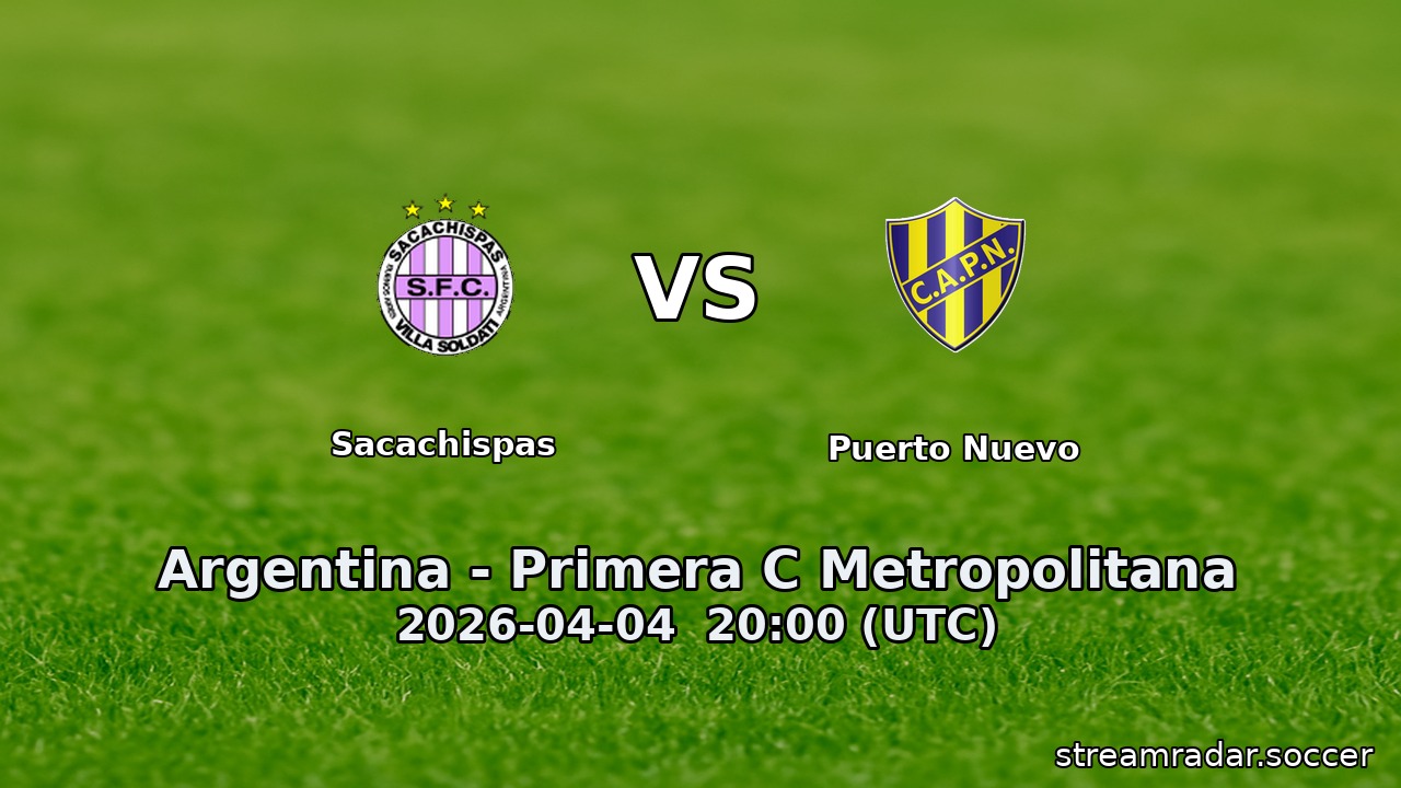 Sacachispas vs Puerto Nuevo