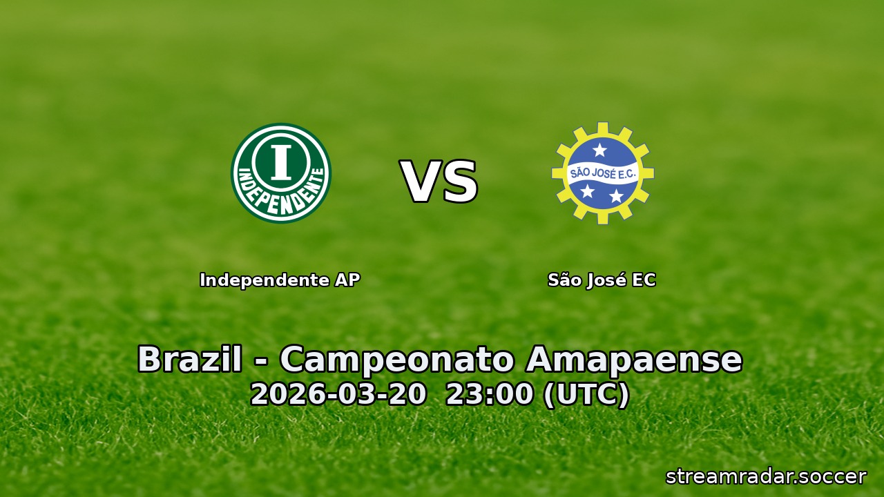 Independente AP vs São José EC