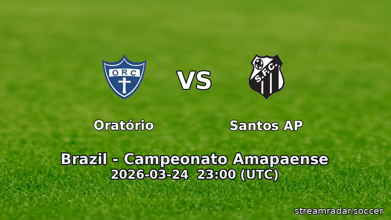 Oratório vs Santos AP