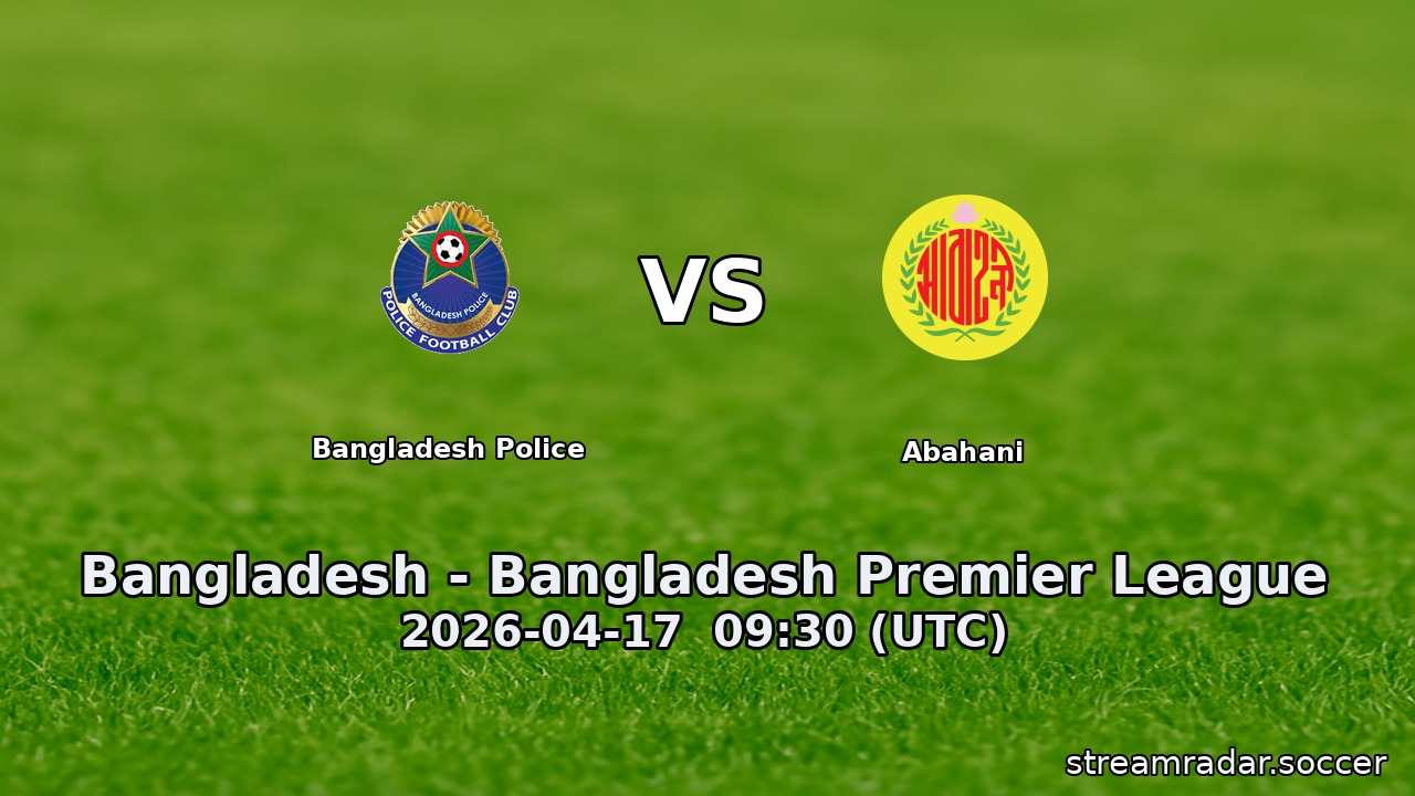 Bangladesh Police vs Abahani