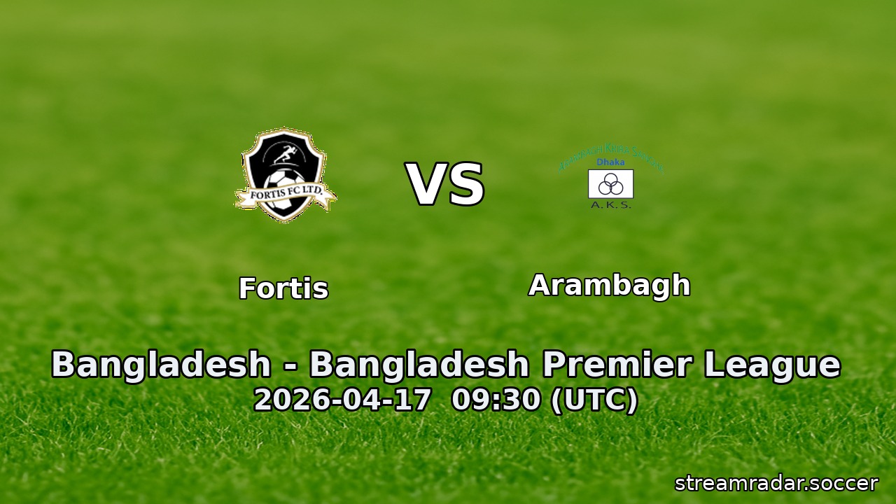 Fortis vs Arambagh