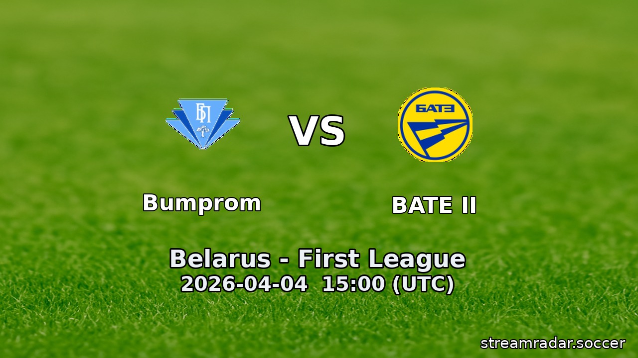 Bumprom vs BATE II