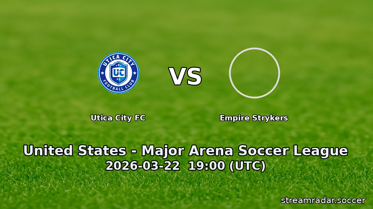 Utica City FC vs Empire Strykers