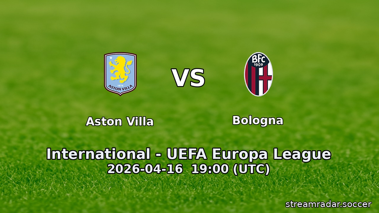 Aston Villa vs Bologna