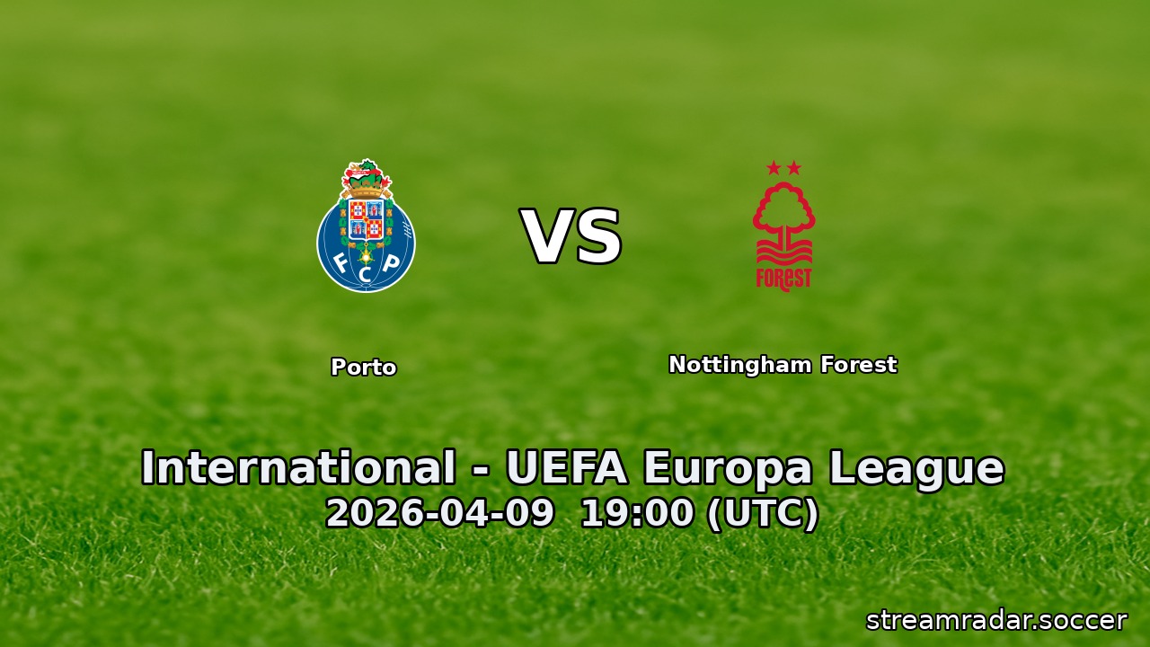 Porto vs Nottingham Forest