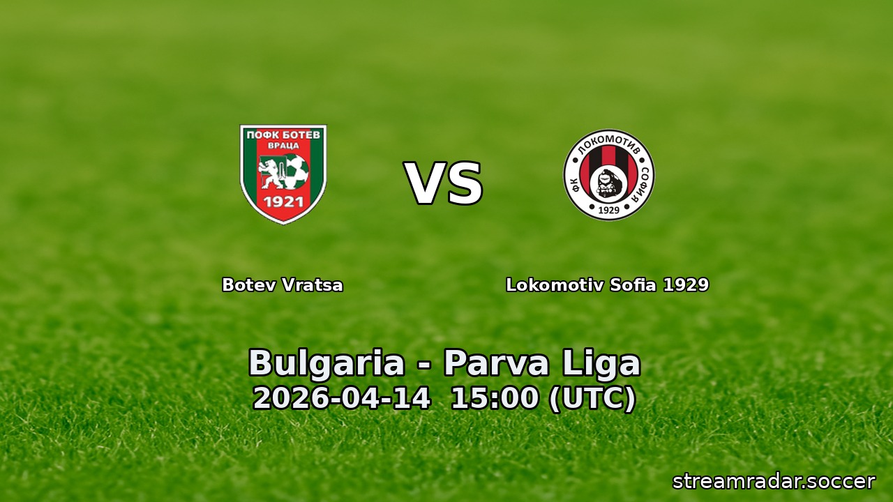 Botev Vratsa vs Lokomotiv Sofia 1929