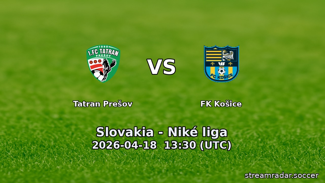 Tatran Prešov vs FK Košice