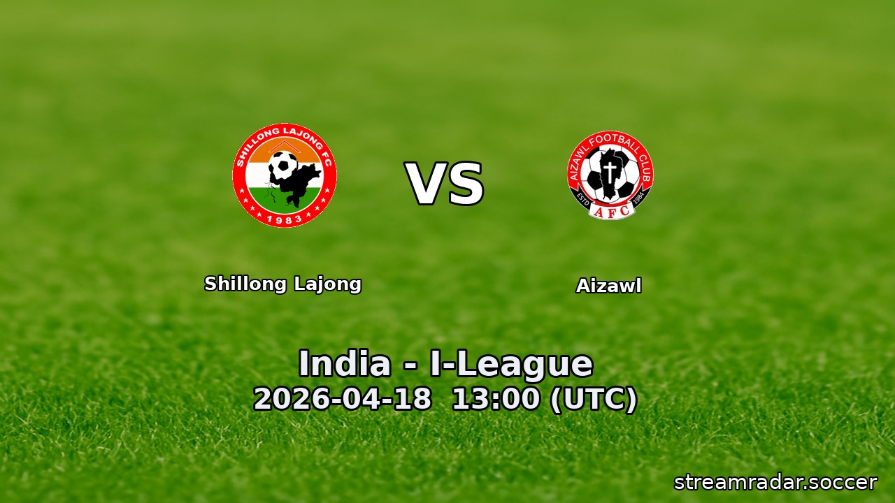Shillong Lajong vs Aizawl