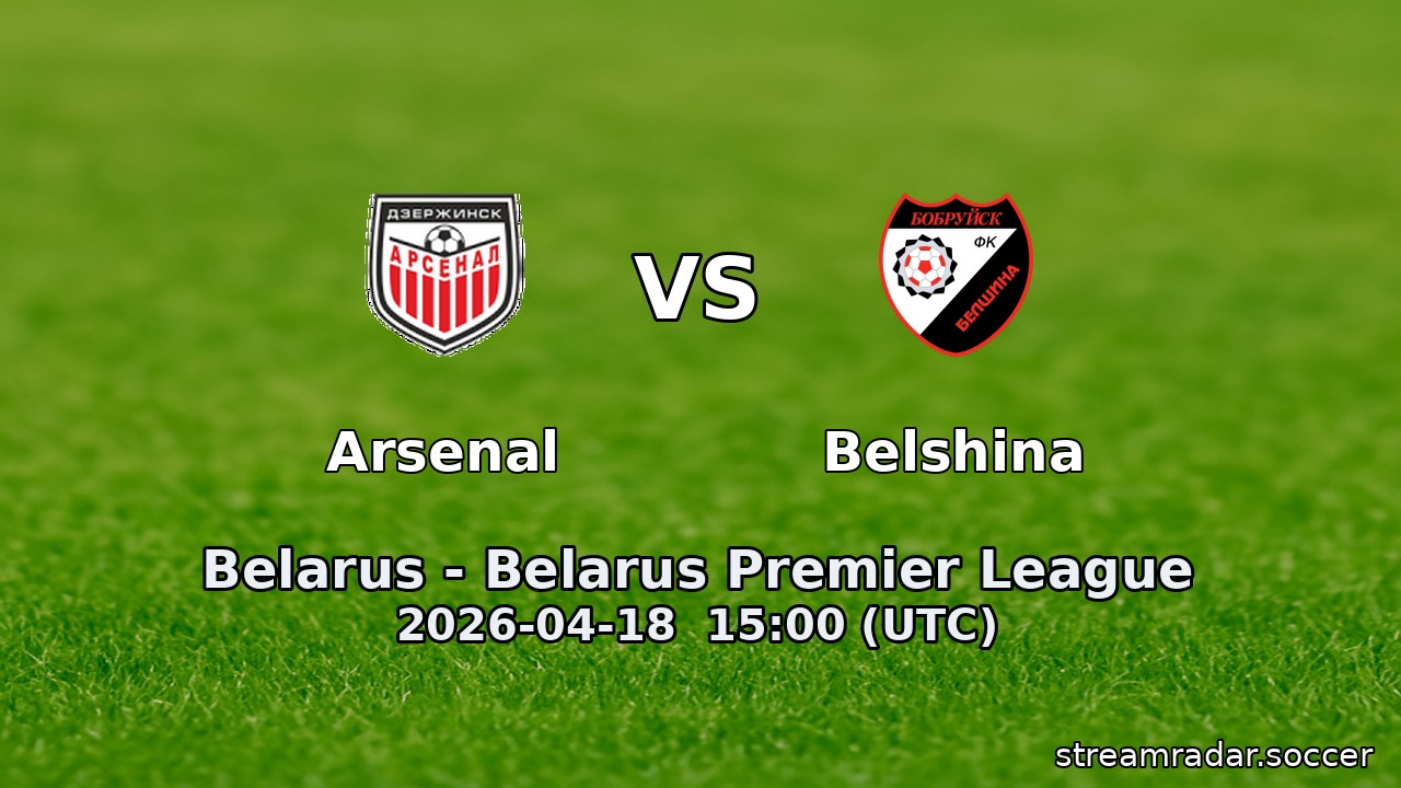 Arsenal vs Belshina