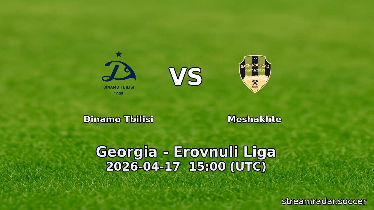 Dinamo Tbilisi vs Meshakhte