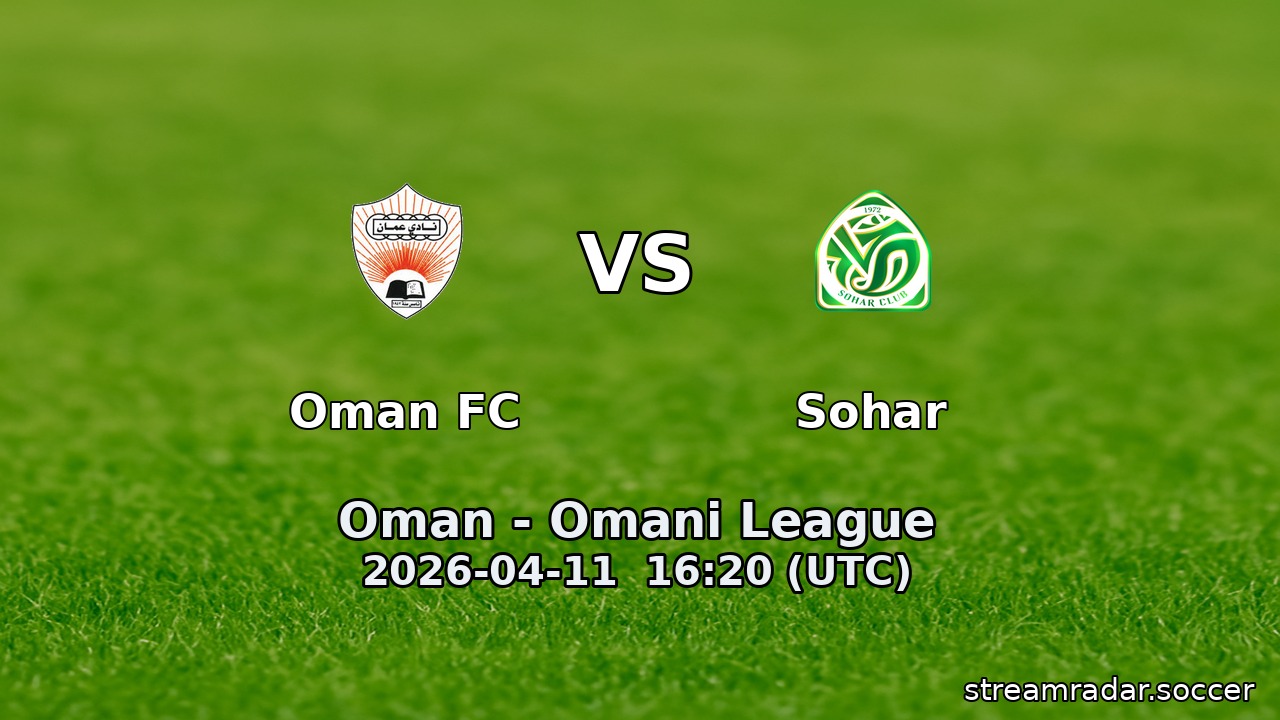 Oman FC vs Sohar