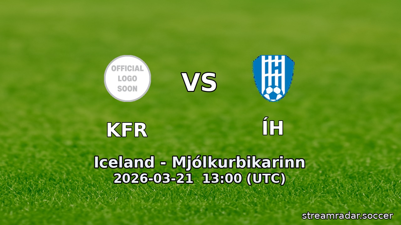 KFR vs ÍH