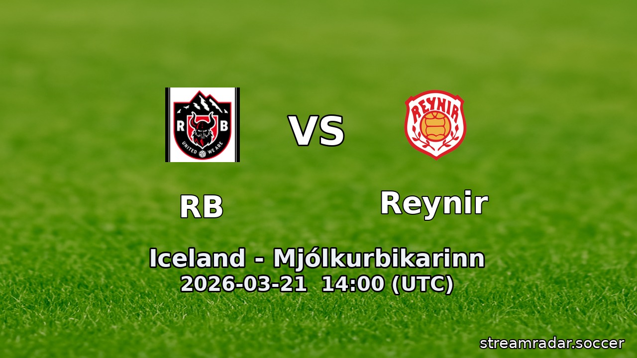 RB vs Reynir