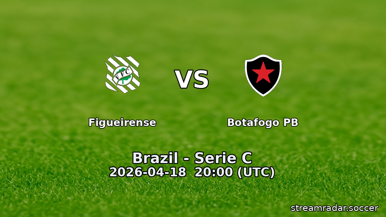 Figueirense vs Botafogo PB