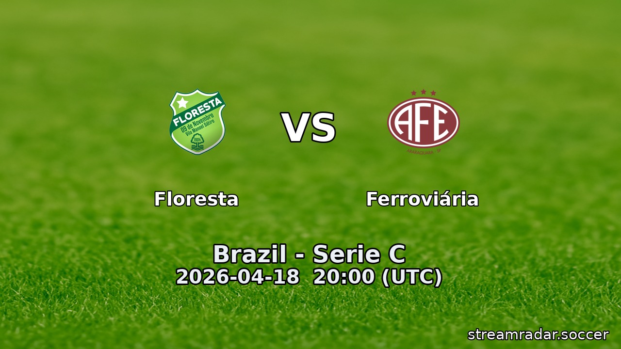 Floresta vs Ferroviária