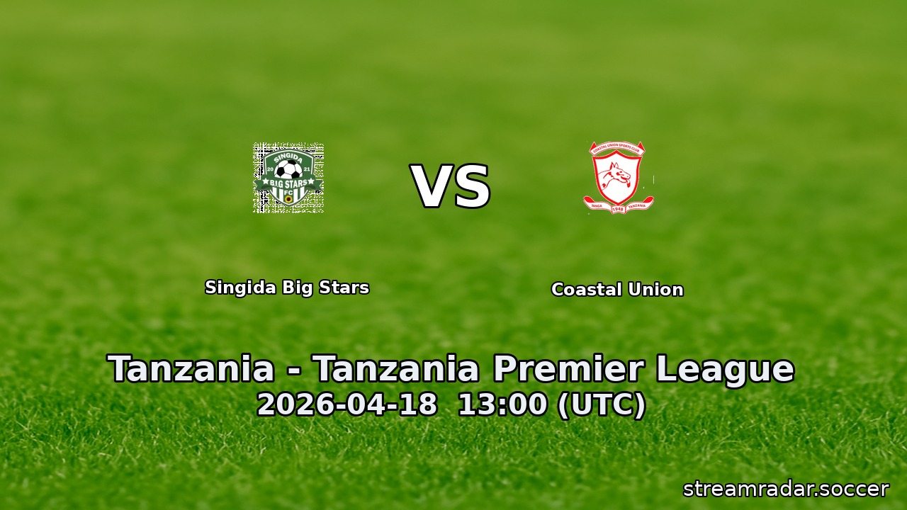 Singida Big Stars vs Coastal Union